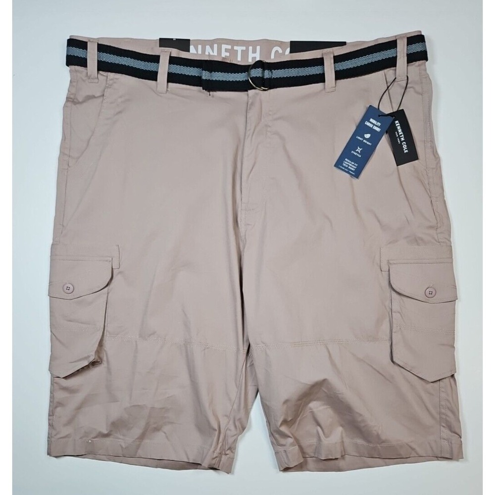 Kenneth Cole Men's Clay Colored Tech Cargo Shorts‎ Size 44 - NWT
